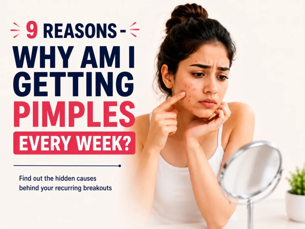 9 Reasons - Why Am I Getting Pimples Every Week