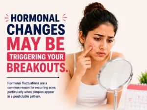 Hormonal Changes May Be Triggering Your Breakouts