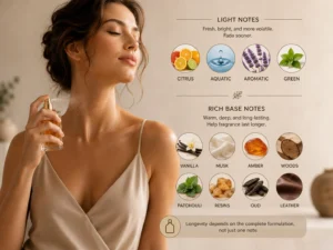 Your Fragrance Contains Mostly Light Notes