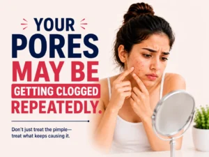 Your Pores May Be Getting Clogged Repeatedly